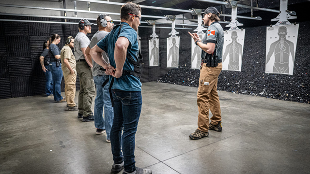 Group shooting together