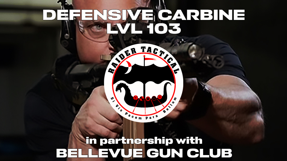 Ad for Defensive Carbine course