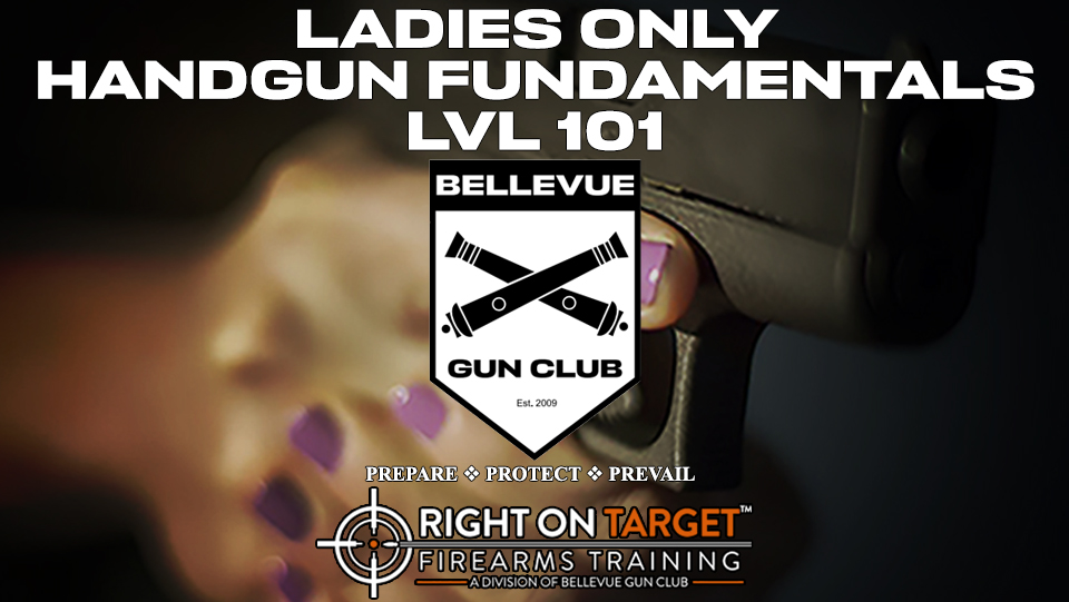 Ad for Ladies Handgun Fundamentals