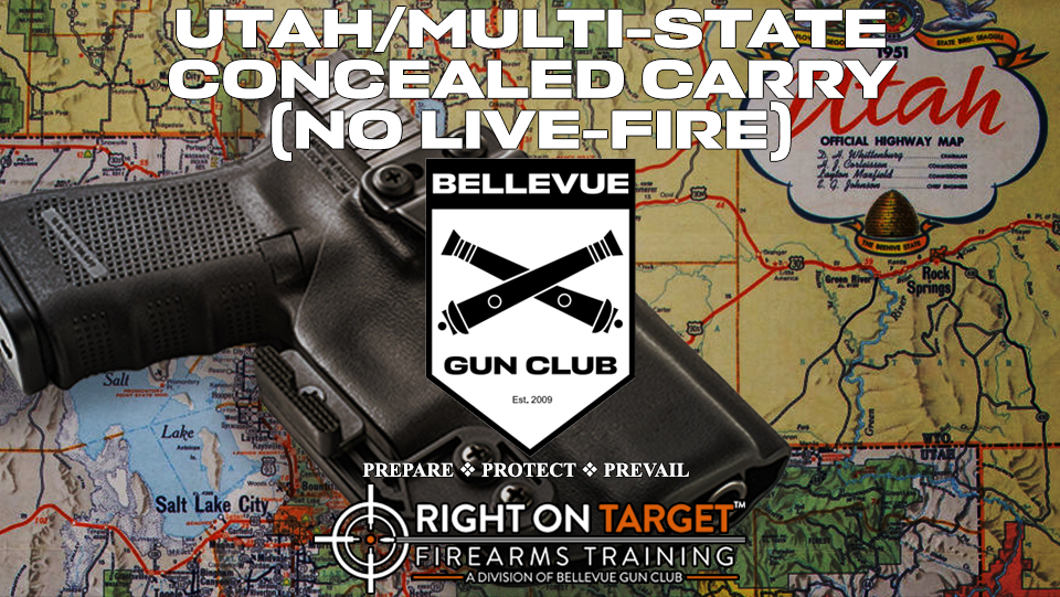 Ad for Utah/Multi-State Concealed Carry course